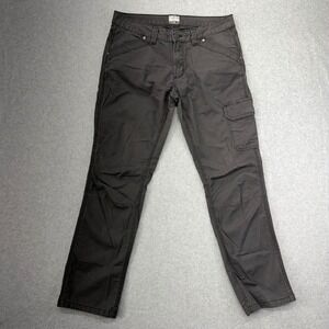 Ridgecut Toughwear Women Cargo Pants Size 12 Charcoal Gray Cotton Blend‎ Outdoor